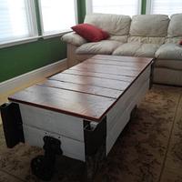 Factory Cart Coffee Table Hope Chest 