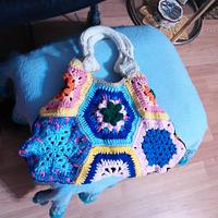 More bags made from hexagons