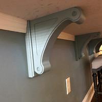 Corbels for Kitchen Island - Project by Carey Mitchell