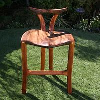 maloof style stool - Project by Pottz