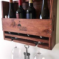 Grape crate wine rack - Project by 122lake