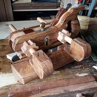 Screw stem plough plane - Project by MikeB_UK