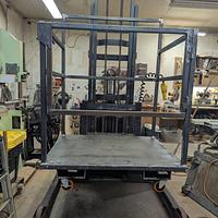 Forklift "man lift" cage