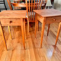 Shaker Style End Tables in Cherry