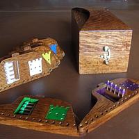 Game Box for Pegs and Jokers Boards