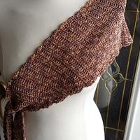 Gold Evening Shawlette