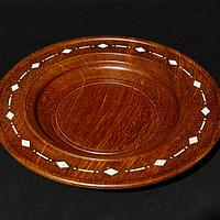 Cherry Bowl with Diamond boarder