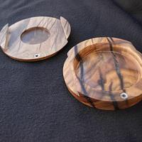 Pistachio Tapered Dovetailed Lidded Keepsake Boxes