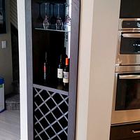 Wine Cabinet Display