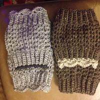 Reversible Boot Cuffs - Project by hookedonafeeling