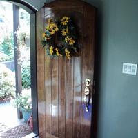 Insulated “Solid Walnut” Front door