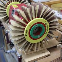 Quickwood Flap Wheel - 8"OD - 28 Slot 45mm trim