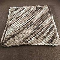 Newborn Swaddle C2C Blanket - Project by CrochetNikki