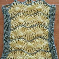 Hairpin lace top