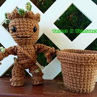 Little Big Sapling with Flower Pot - Project by tkulling