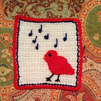 Birdy granny square - Project by Susan Isaac 