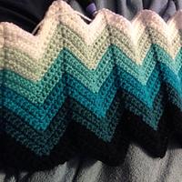 Teal color fade - Project by Penny