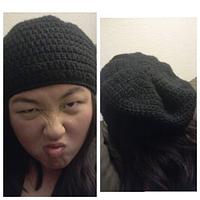 Crocheted Slouchie Beanie - Project by kraftymach