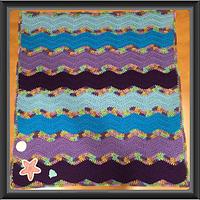 Newborn Mermaid Tail and Matching Blanket
