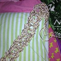 Crochet Work In Progress - infinity scarf - Project by Mary Pauline M 