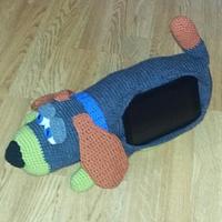 Puppy Tablet Pillow - Project by A Moore Eh