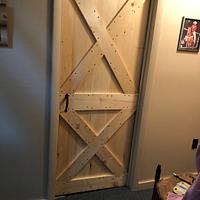 Cross Buck pine Doors 