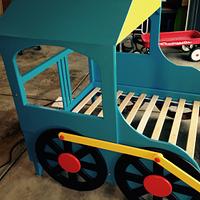 Train Bed for Grandson