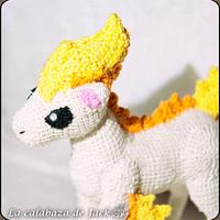 Ponyta Amigurumi - Pokemon - La Calabaza de Jack