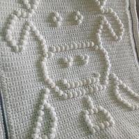 Crochet blanket baby cow - Project by ♥♥♥ CrochetingPrecious  ♥♥♥