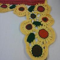 Freestyle sunflower curtain