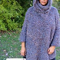 Cowl Hooded Poncho