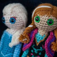 Ana and Elsa Dolls from Disney's Frozen - Project by Allie