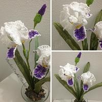 Iris Wabash - Project by Flawless Crochet Flowers