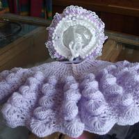 Lilac Cardi and Hat - Project by mobilecrafts