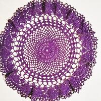 Easy Crochet Doily Free Pattern - Project by rajiscrafthobby