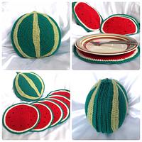 Sliced Watermelon Placemat Set - Project by Ling Ryan