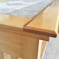Mission Style Solid Knotty Pine Coffee Table