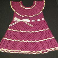 baby dress - Project by crochet2love