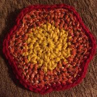 Sunny Coaster - Project by CrochetFarmer