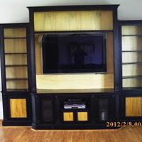 entertainment center - Project by barnwoodcreations