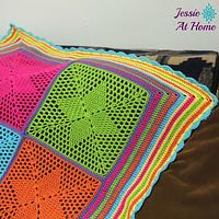 Four Points Star Blanket - Project by JessieAtHome