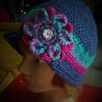 Thyroid Cancer Awareness hat - Project by Sam Remesz