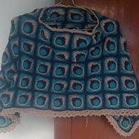 Peacock Poncho