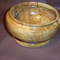 Spalted Maple Bowl  - Project by Wheaties  -  Bruce A Wheatcroft   ( BAW Woodworking) 