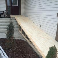 Wheelchair ramp - Project by MaggiesDad