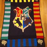 Hogwarts/Harry Potter Afghan - Project by Transitoria
