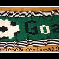 Soccer Blanket - Project by CharlenesCreations 