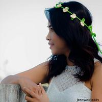 boho chic flower hairband - Project by jane
