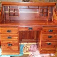 Cedar Roll top desk