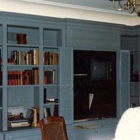 Mill Work and Casework: Raised Paneling and Mantel